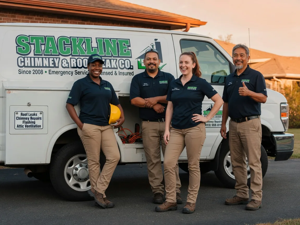 Chimney flashing repair company in Thompson, IA